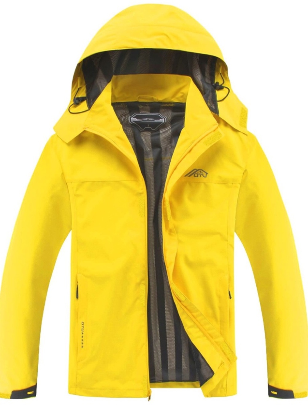 OTU Waterproof Raincoat - Bright Yellow Size S